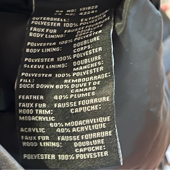 NWT S13 New York Womens Alps Mid Length Down Parka with Faux Fur Hood - Size XS - Picture 13 of 14